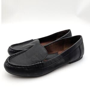 BOC by Born Jana Comfort Loafer Shoes Round Toe Women's Black Size US10M EU40.5
